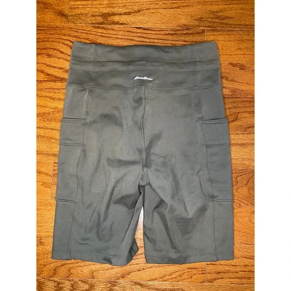 Eddie Bauer Green Legging Shorts with Pockets Size Small - Picture 6 of 7